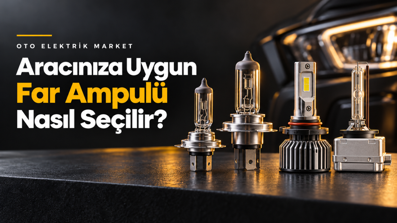 Aracınıza Uygun Far Ampulü Nasıl Seçilir?