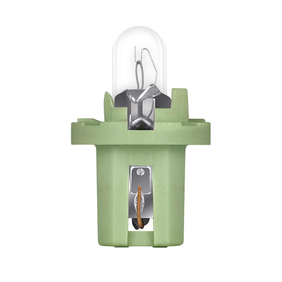 OSRAM 12V 2W Duylu Dipsiz Büyük Yeşil Gösterge Ampulü