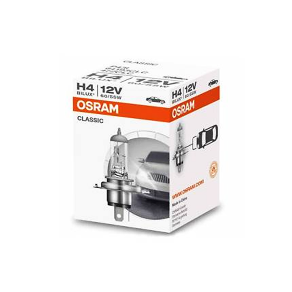 OSRAM 12V H4 60/55W Standart Işık Halojen Ampul