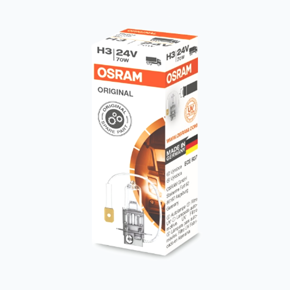 OSRAM 24 VOLT H3 70 WATT STANDART IŞIK AMPUL