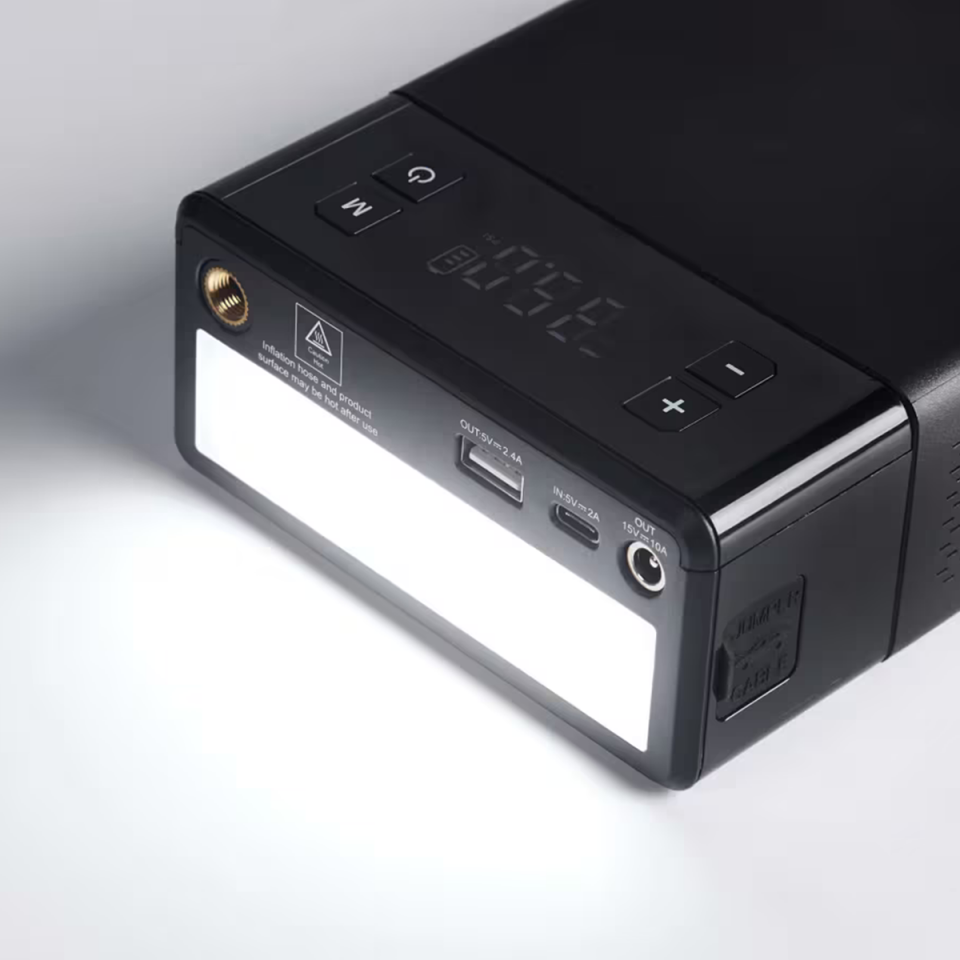 OSRAM BATTERYjumpstart 1000TI AKÜ TAKVİYE VE LASTİK ŞİŞİRME POMPASI