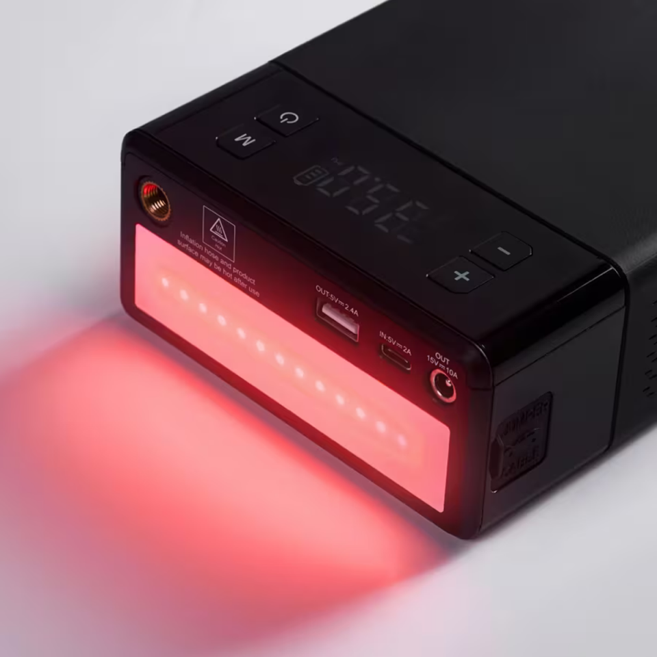 OSRAM BATTERYjumpstart 1000TI AKÜ TAKVİYE VE LASTİK ŞİŞİRME POMPASI
