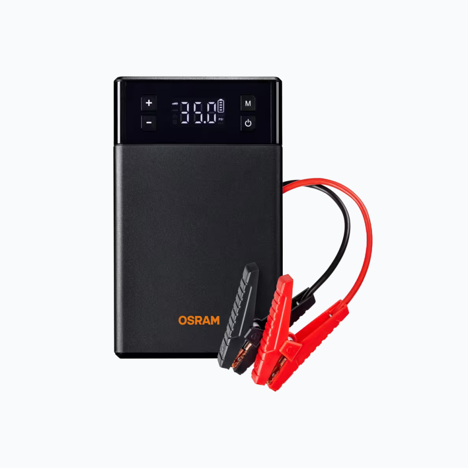 OSRAM BATTERYjumpstart 1000TI AKÜ TAKVİYE VE LASTİK ŞİŞİRME POMPASI