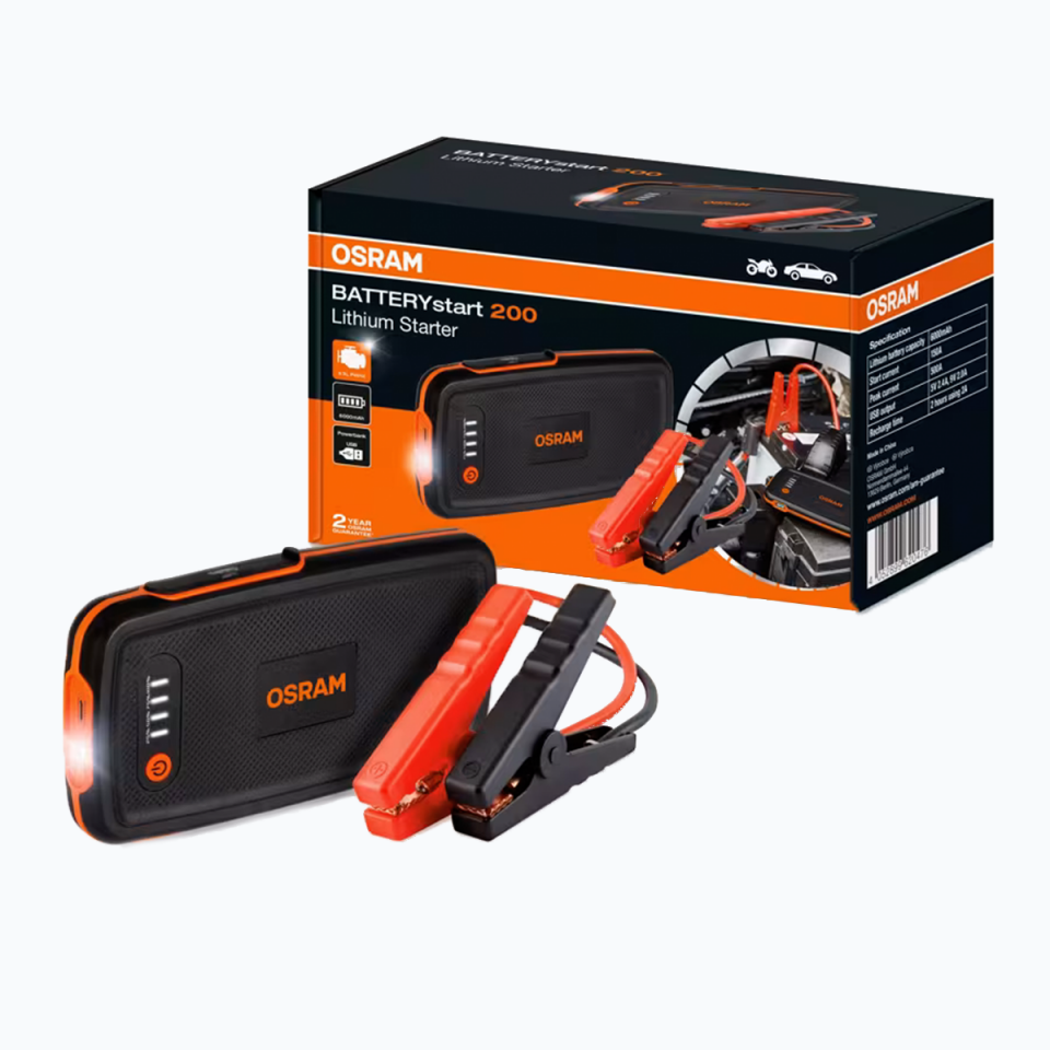 OSRAM BATTERYstart 200 AKÜ TAKVİYE CİHAZI