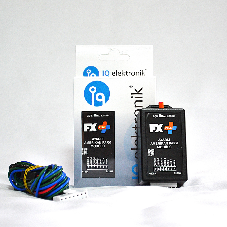IQ ELEKTRONİK FX PLUS AYARLI AMERİKAN PARK MODÜLÜ