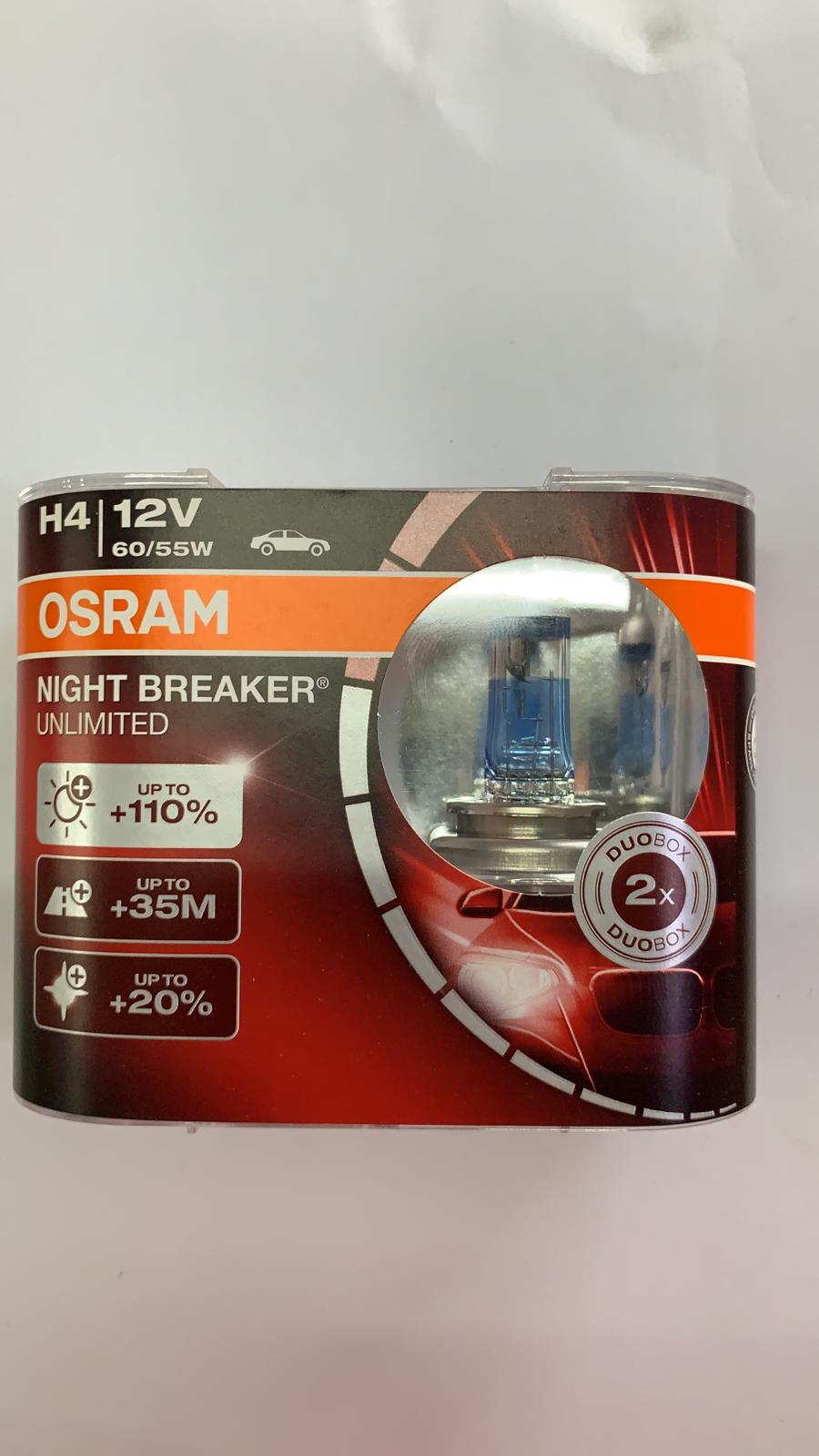 Osram h4 Night Breaker Lazer %130 fazla ışık – Oto Elektrik Market